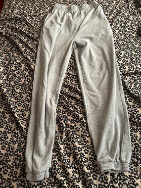 Bayse Light Grey Jogger Track Pants